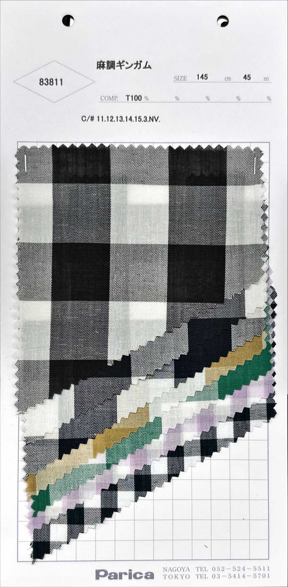 83811 Lin Vichy[Fabrication De Textile] Parika