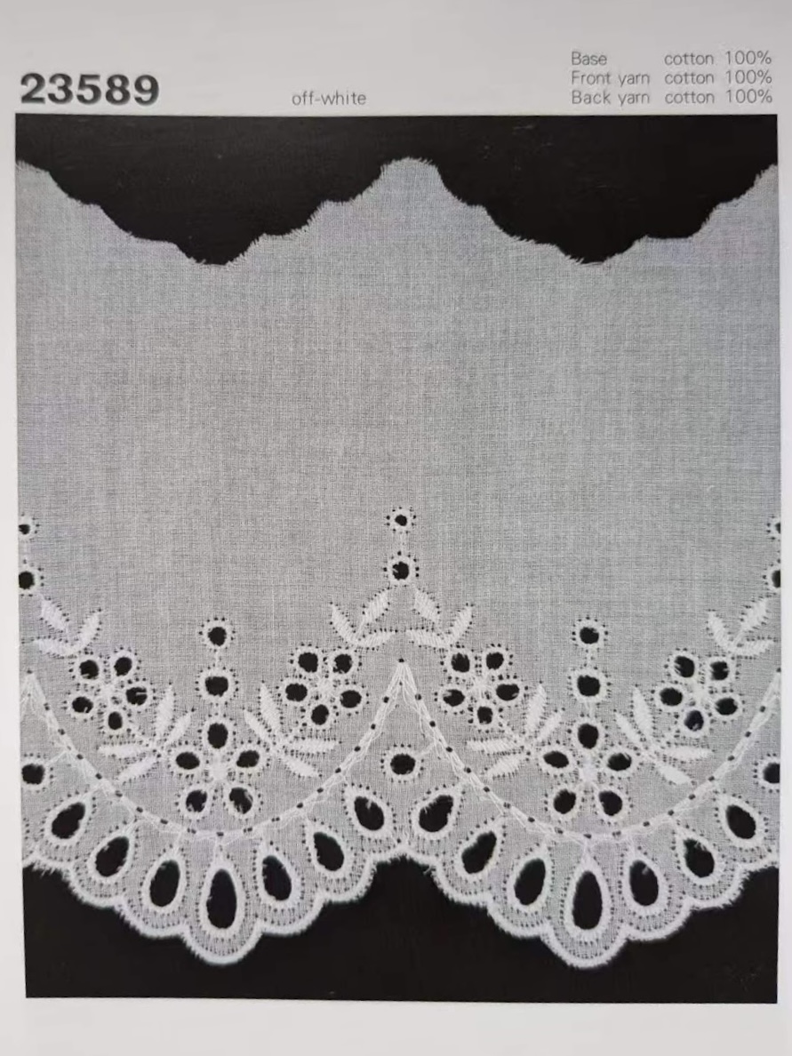 23589 Dentelle De Coton Kyowa Lace