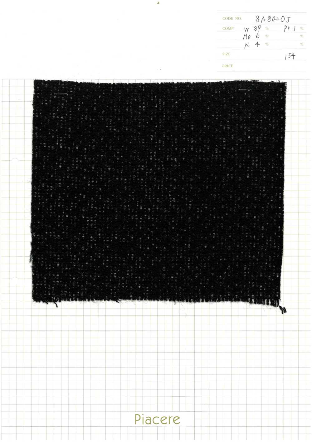 8A8020J Double Enchevêtrement[Fabrication De Textile] Piacere