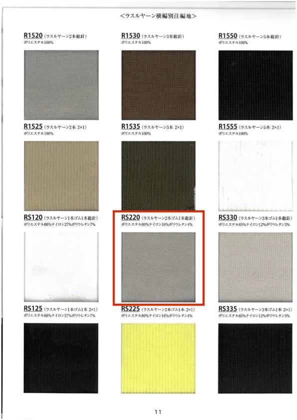 RS220 Fil à Tricoter Côtelé, 2 élastiques, 1 Aiguille, 60 Cm De Large[Tricot Côtelé] TAKENAKA CORPORATION