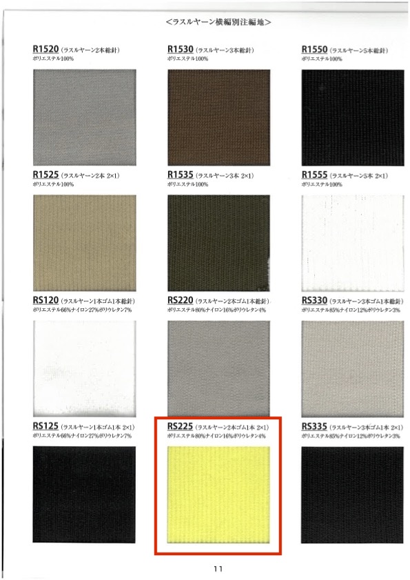 RS225 Fil à Tricoter Côtelé, 2 Bandes élastiques, 1 Bande élastique, 2 X 1, 60 Cm De Large[Tricot Côtelé] TAKENAKA CORPORATION