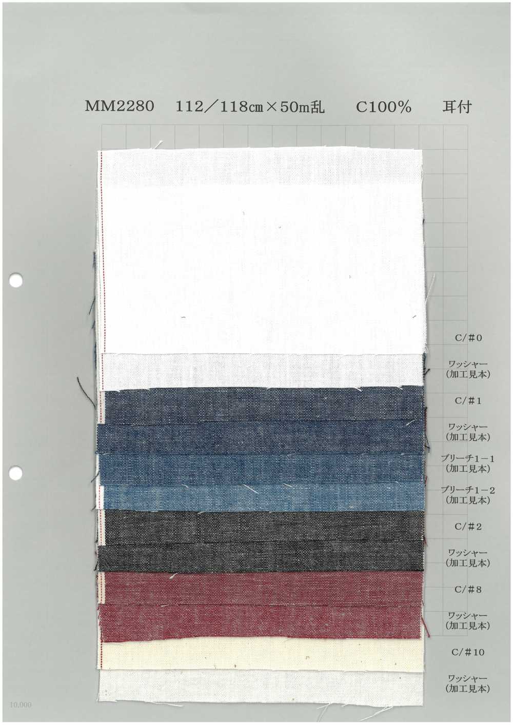 MM2280 Denim Selvedge Clair Couleur 5 Oz[Fabrication De Textile] Textiles Yoshiwa