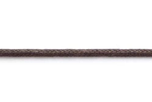 CCR-02WAX(SS) Cordon En Coton Ciré De 1,2 Mm Avec âme[Ruban Ruban Cordon] Cordon