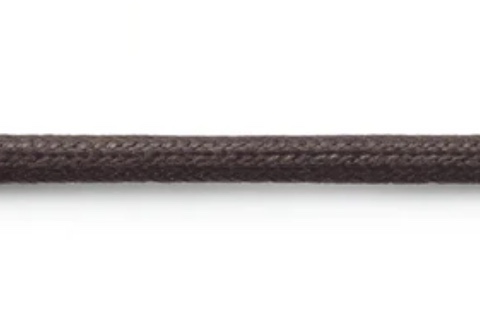 CCR-02WAX(S) Cordon En Coton Ciré De 2,2 Mm Avec âme[Ruban Ruban Cordon] Cordon