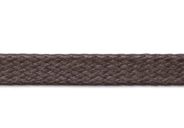 CCF-01BWAX(L) Cordon En Coton Ciré 5,5 Mm[Ruban Ruban Cordon] Cordon