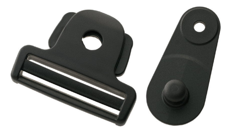 IB-KTK Clapet Antivol Latéral YKK IB-KTK 50 Mm[Boucles Et Anneau] YKK