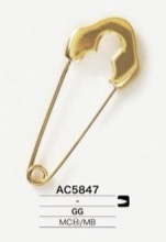 AC5847 Épingle à Courtepointe En Fonte/laiton[Autres articles divers] IRIS