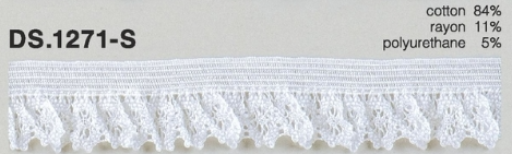 DS1271-S Bande élastique En Dentelle Avec élastique, 17 Mm De Large. DAISADA