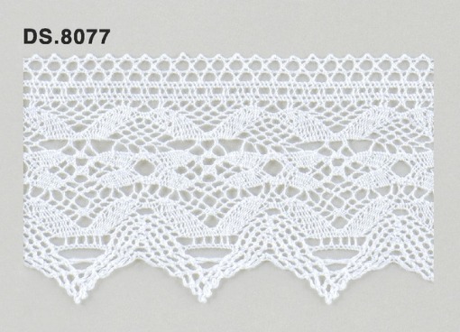 DS8077 Dentelle Torsadée, Fine, Large, Largeur 59 Mm DAISADA