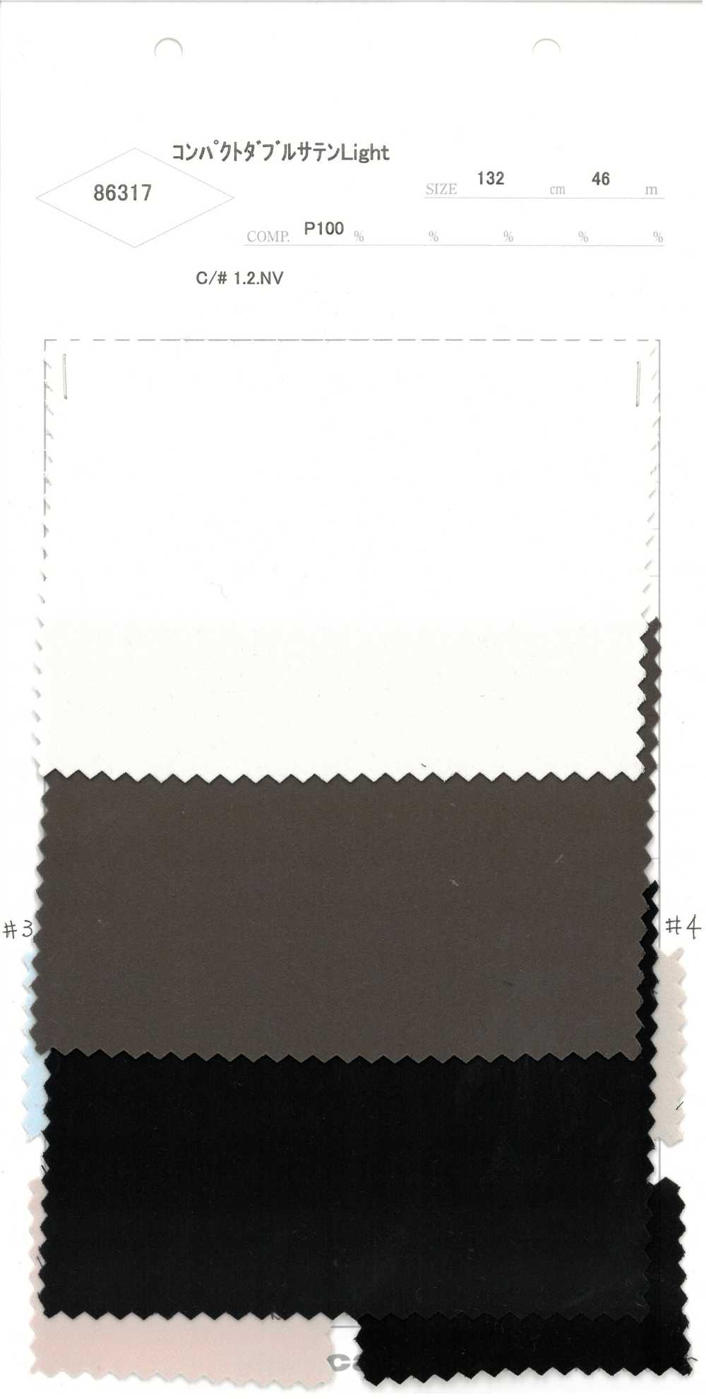 86317 Compact Double Satin Light[Fabrication De Textile] Parika