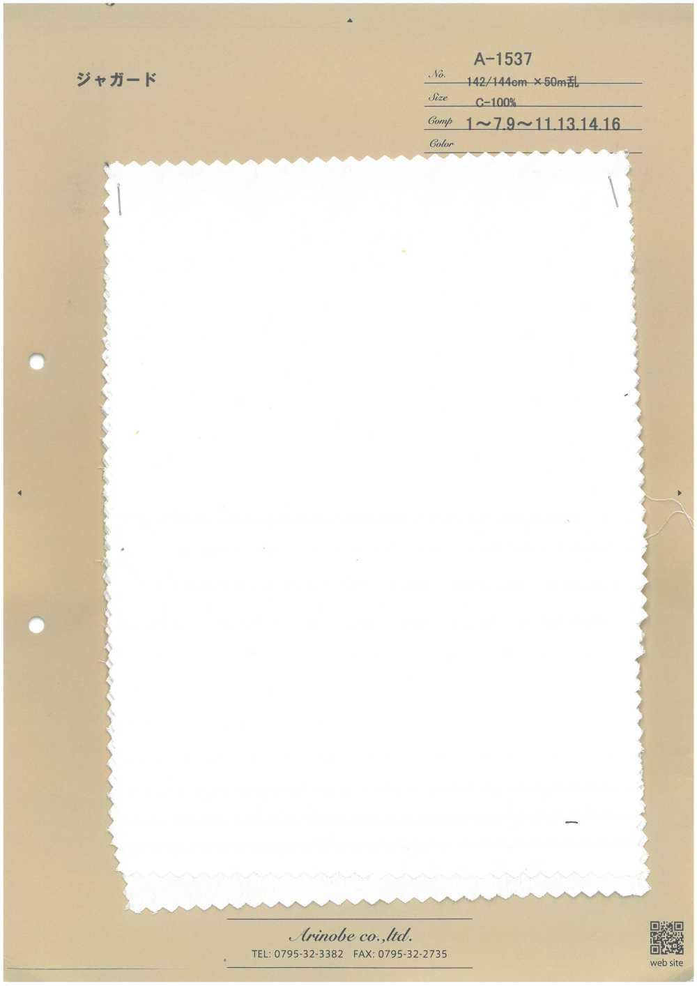A-1537 Jacquard[Fabrication De Textile] ARINOBE
