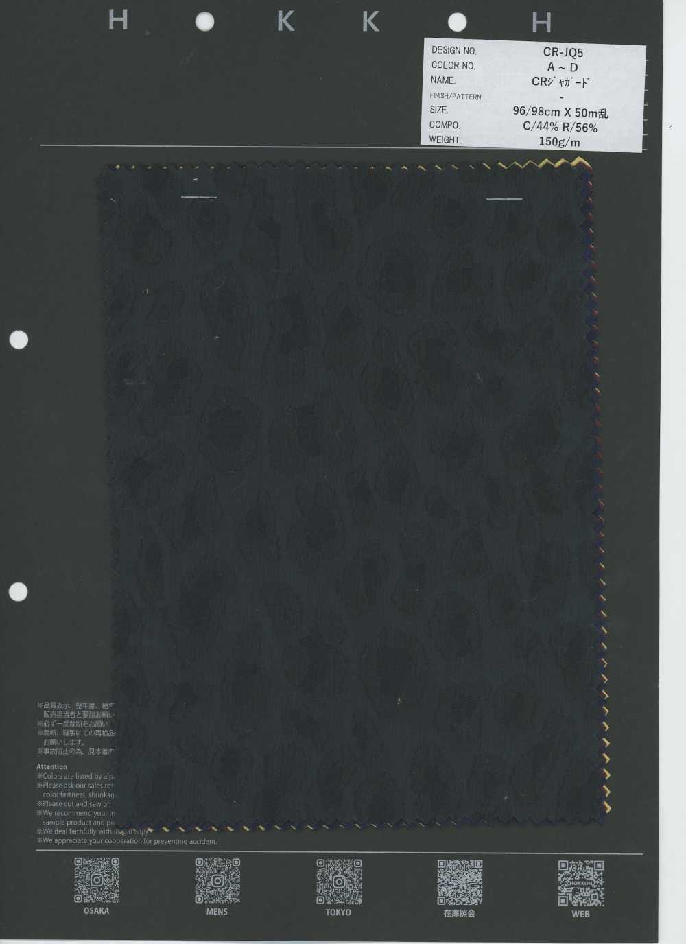 CR-JQ5 Jacquard CR[Textiles / Tissus] HOKKOH