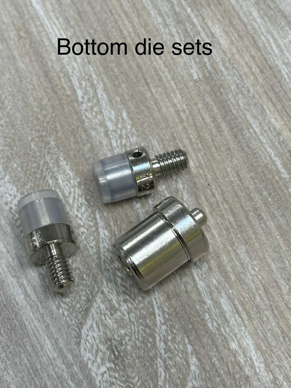 1537 B/C/D コマ 1537 B/C/D G-American Outil d’installation pour boutons-pression 12 mm, jeu inférieur 3 pièces[Boutons-pression et œillets] Gondola Trading