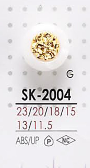 SK2004 Bouton à Tige Pour La Teinture IRIS