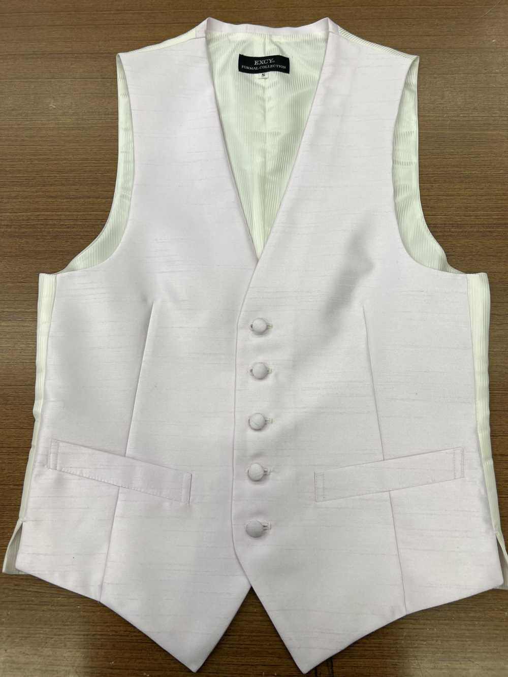 V-SPI Gilet Formel Rose Avec Dos En Satin Shantung[Accessoires Formels] Yamamoto(EXCY)