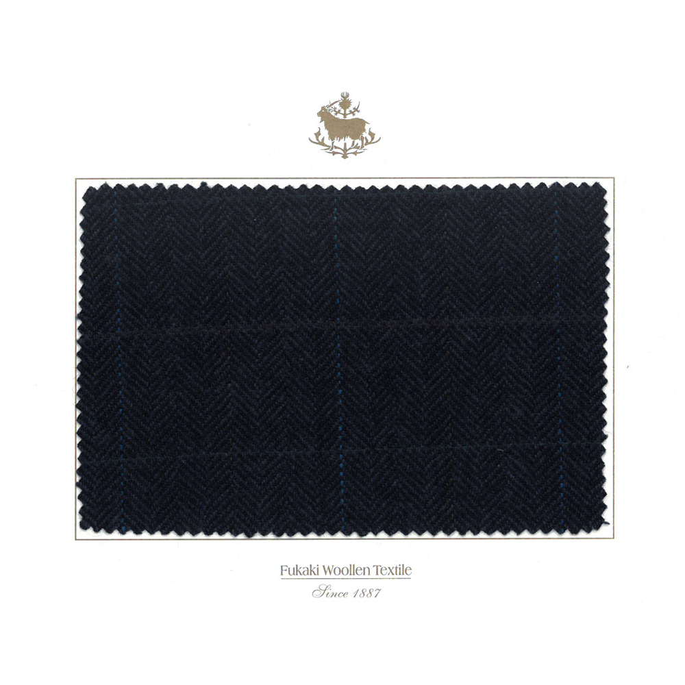 1676 Fukaki Tissé Fabriqué Au Japon Guanaco Blend Cashmere Textile FUKAKI