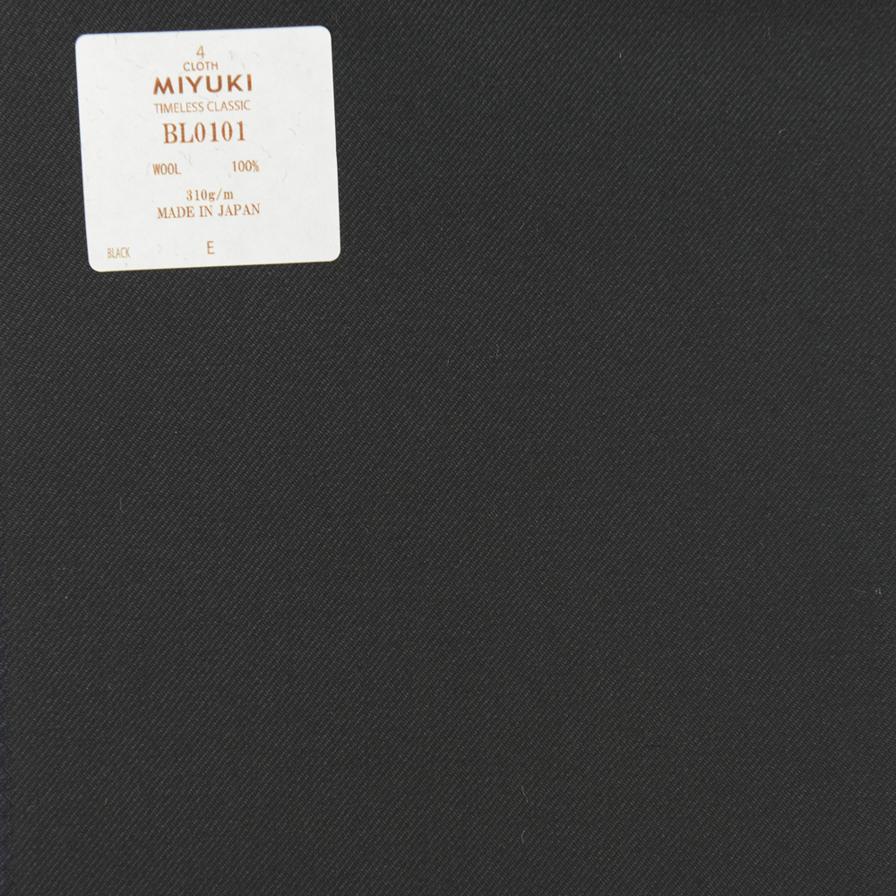 BL0101 Intemporel Classique Classique Uni Noir[Textile] Miyuki Keori (Miyuki)