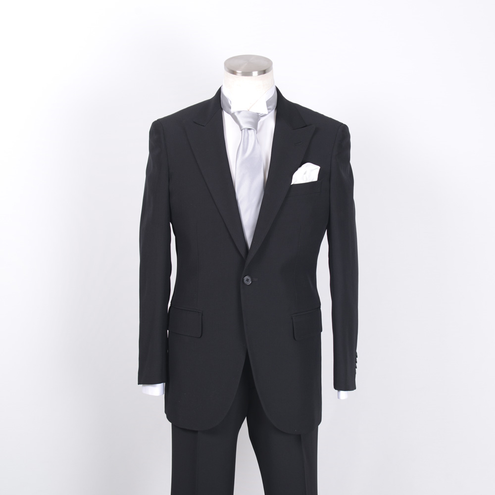 EFW-BKS Italie CHRRUTI Textile Robe Habillée Habillée Costume Noir[Produits Vestimentaires] Yamamoto(EXCY)