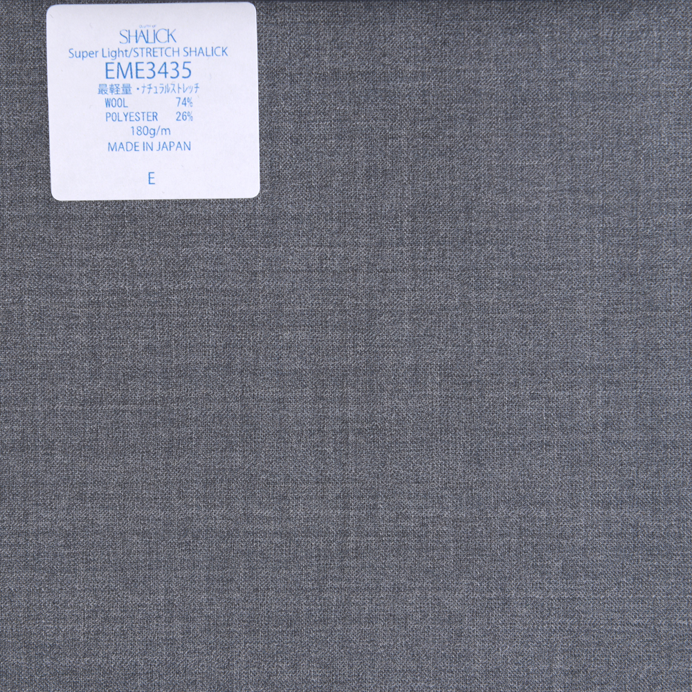 EME3435 Vêtements D&#39;été Japonais Sharick Series Super Light Sharick Plain Grey[Textile] Miyuki Keori (Miyuki)