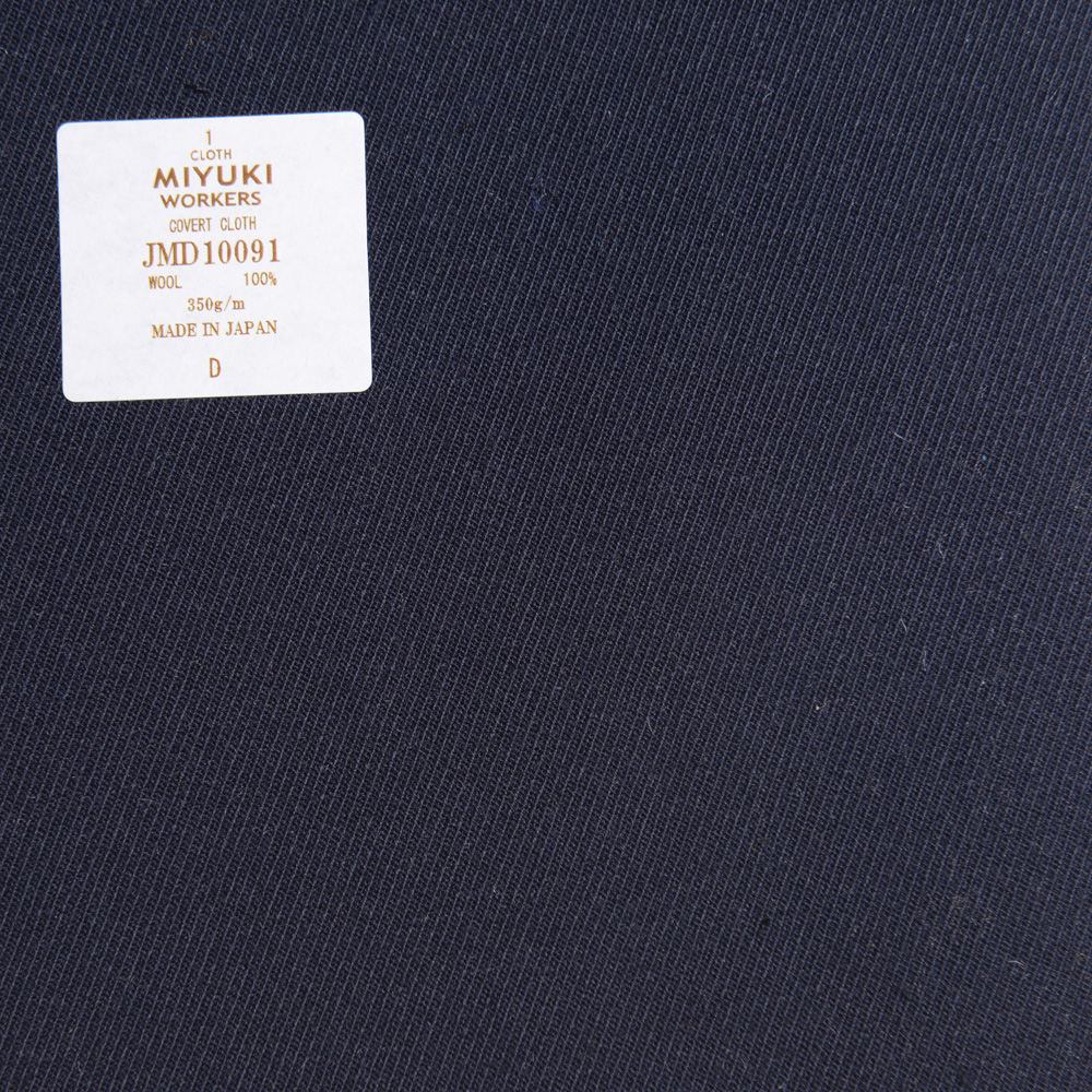 JMD10091 Vêtements De Travail Haute Densité Tissés En Tissu Recouvert De Sergé Motif Bleu Marine[Textile] Miyuki Keori (Miyuki)