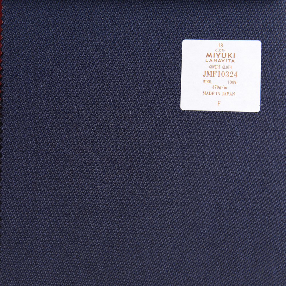 JMF10324 Tissu Lana Vita Collection Uni Bleu Marine[Textile] Miyuki Keori (Miyuki)