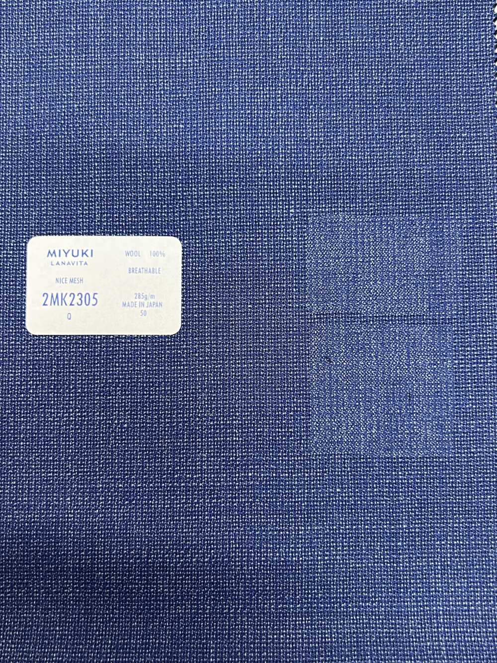 2MK2305 RESPIRANT Bleu Moyen Sans Motif[Textile] Miyuki Keori (Miyuki)