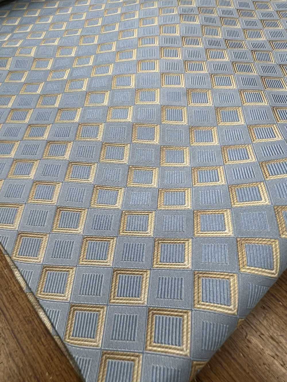 AI-5 Jacquard De Soie à Carreaux Gris [outlet][Textile] Yamamoto(EXCY)