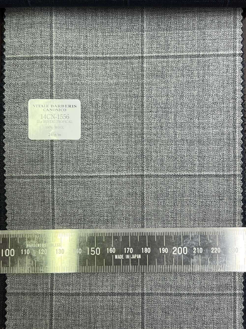 14CN1556 CANONICO 21μ RUSTIC TROPICAL Vitre Gris Clair[Textile] CANONIQUE