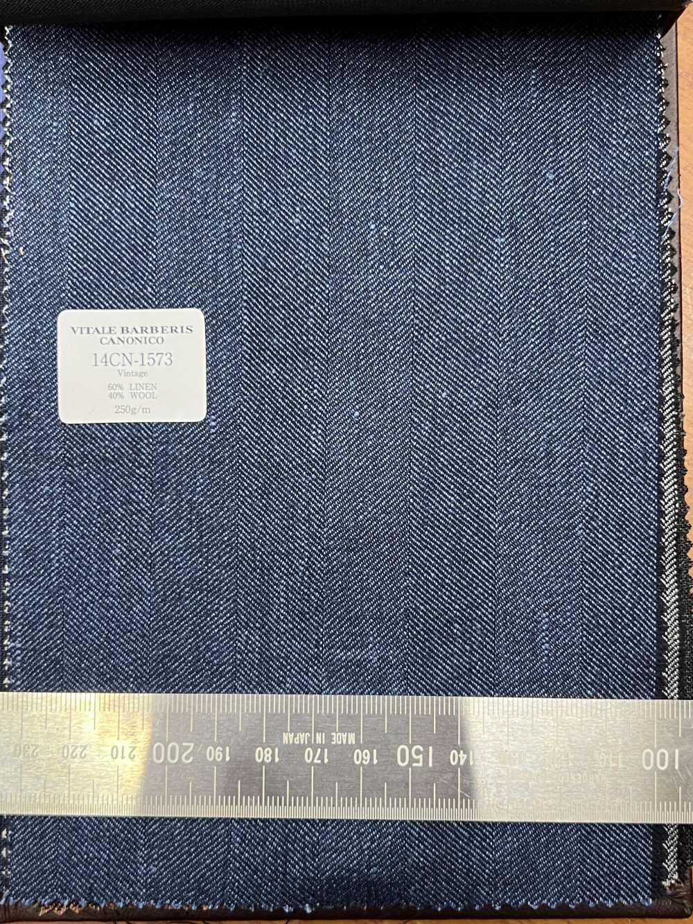 14CN1573 CANONICO LI/60 W/40 Chevrons Bleus[Textile] CANONIQUE