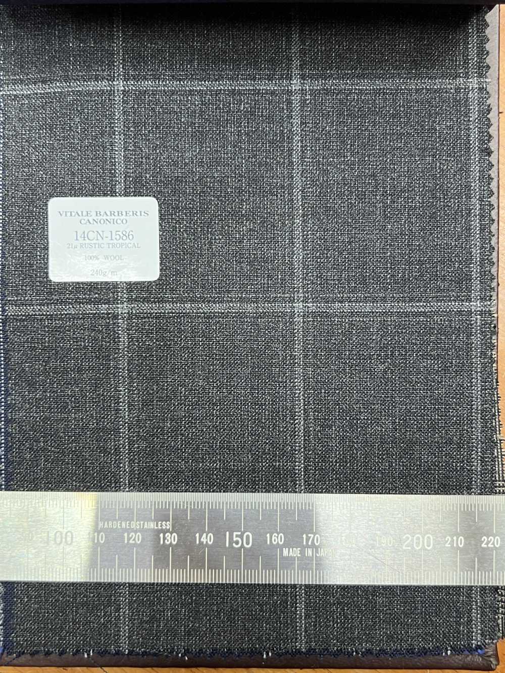 14CN1586 CANONICO 21μ RUSTIC TROPICAL Gris Vitre[Textile] CANONIQUE