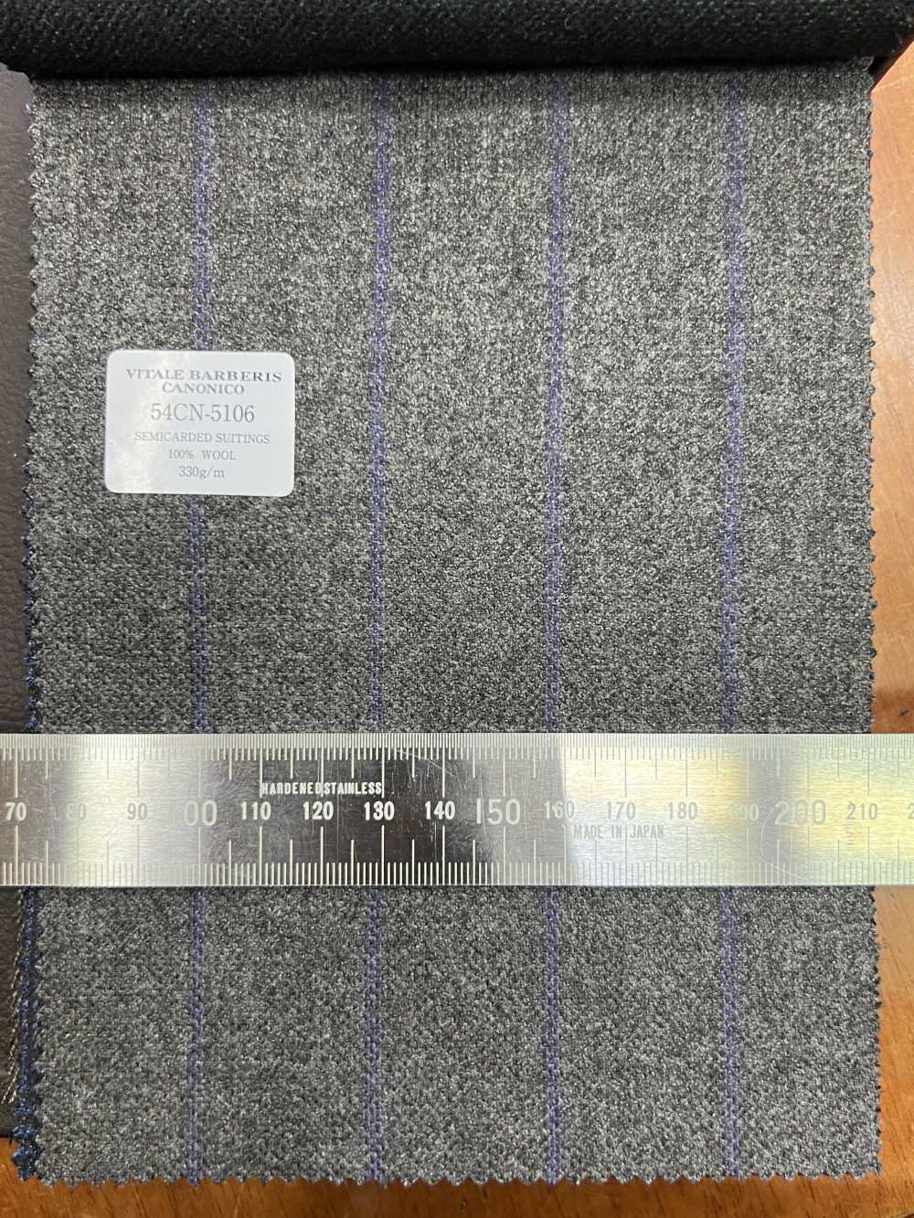 54CN5106 COSTUMES SEMI-CARTONNÉS CANONICO Gris Rayé[Textile] CANONIQUE