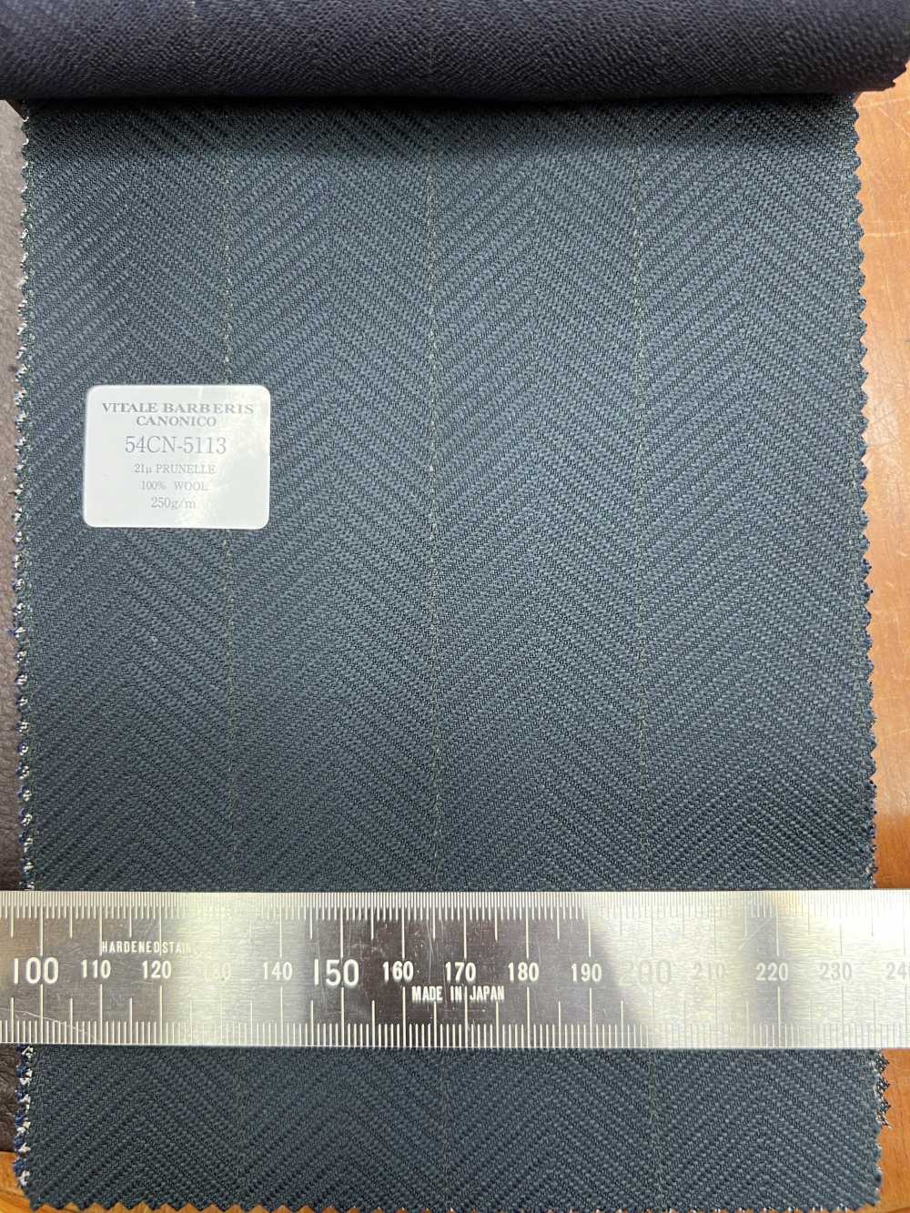 54CN5113 CANONICO 21μ PRUNELLE Chevrons Vert Foncé[Textile] CANONIQUE