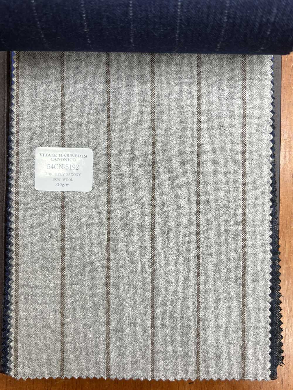 54CN5192 CANONICO 3 PLIS SAXONY Gris Clair[Textile] CANONIQUE