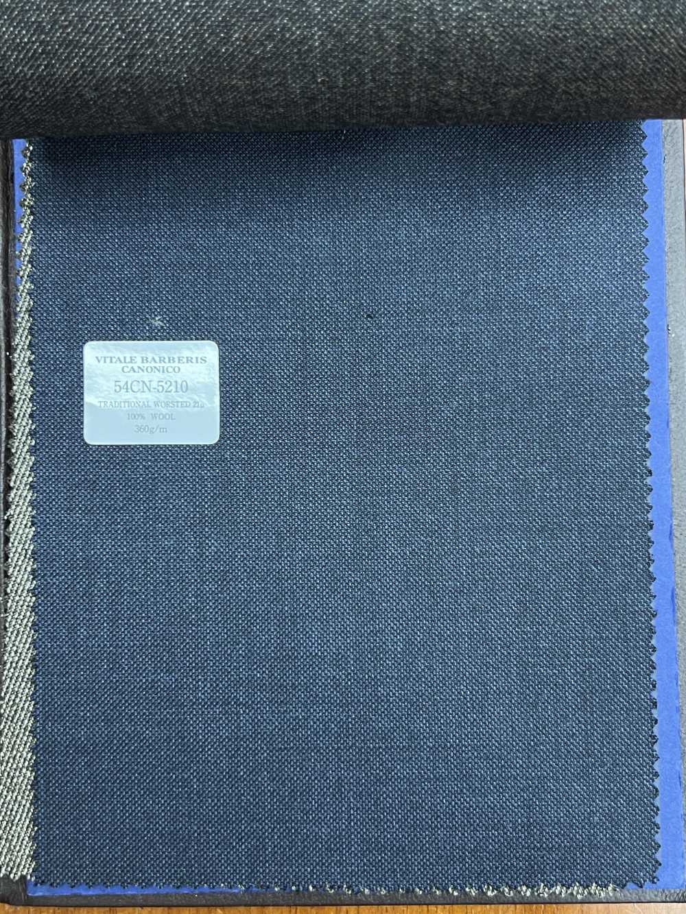 54CN5210 CANONICO TRADITIONAL WORSTED 21μ Bleu Foncé[Textile] CANONIQUE