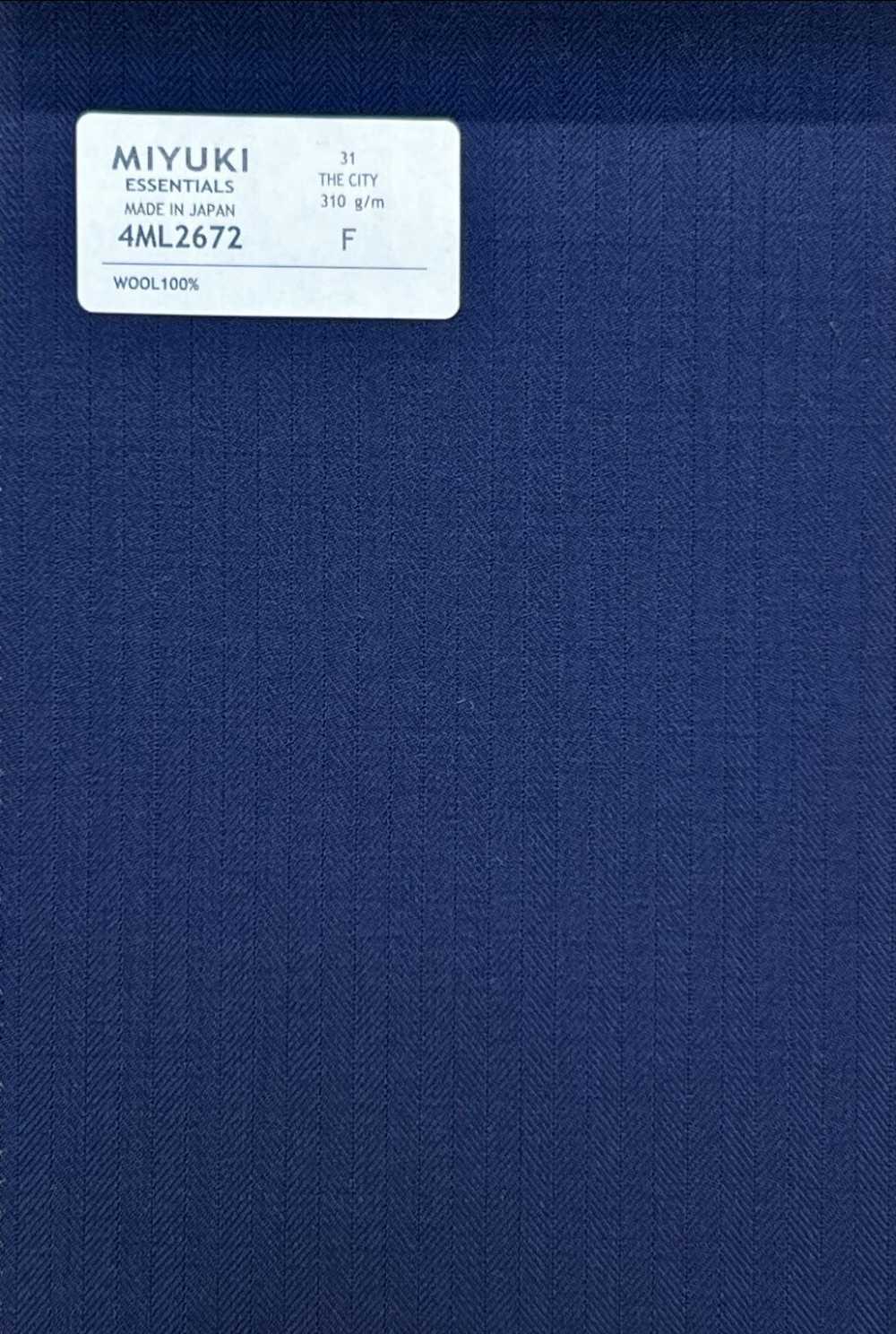 4ML2672 LES ESSENTIELS DE LA VILLE Marine[Textile] Miyuki Keori (Miyuki)