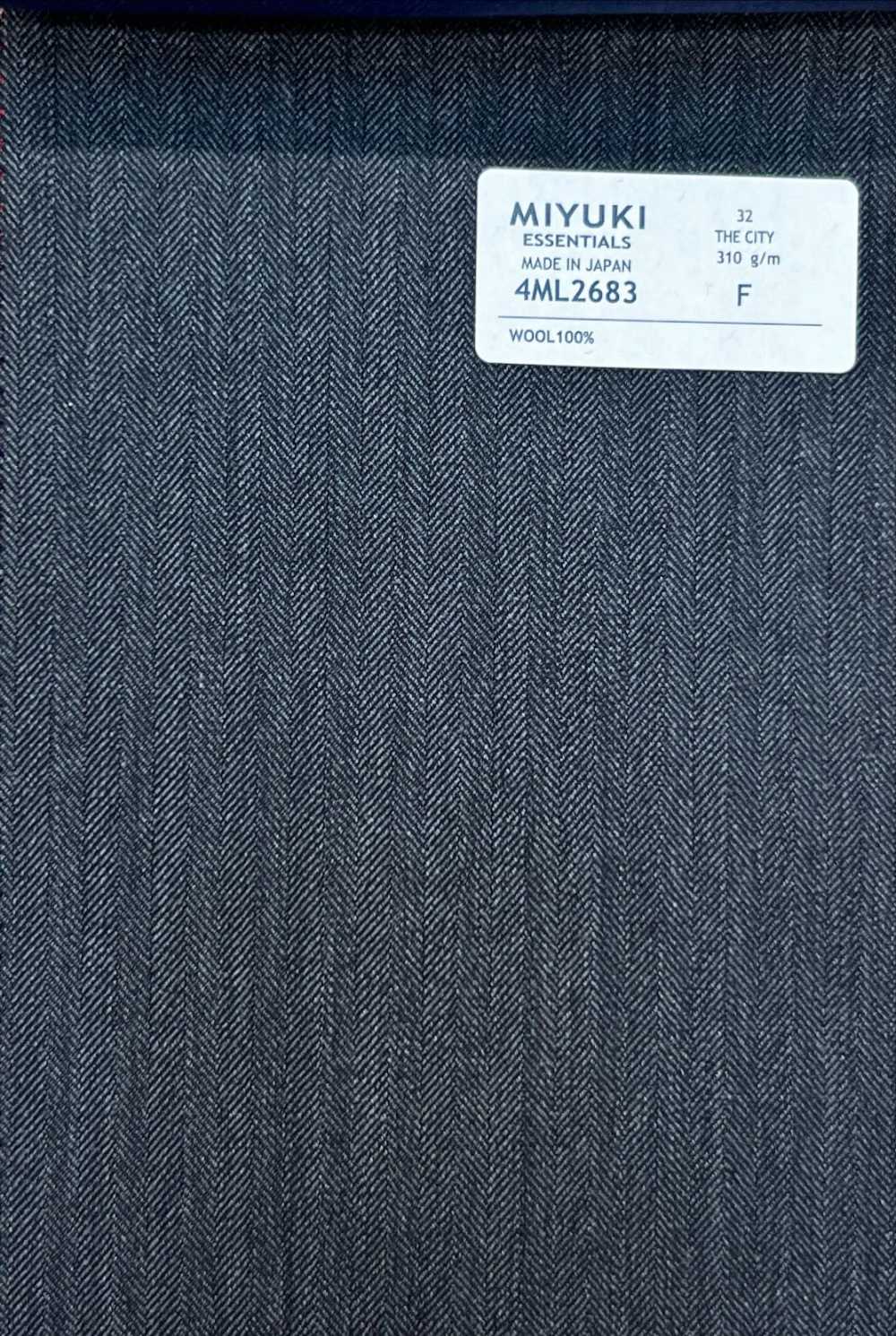 4ML2683 ESSENTIELS LA VILLE Gris Moyen[Textile] Miyuki Keori (Miyuki)