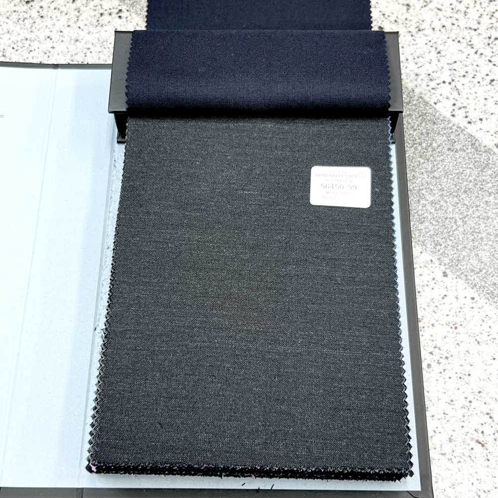 56450-59 25SS MEILLEURE SÉLECTION [N-STRETCH] N-Stretch Sans Motif Gris Couleur Unie[Textile] Kunishima Co., Ltd.