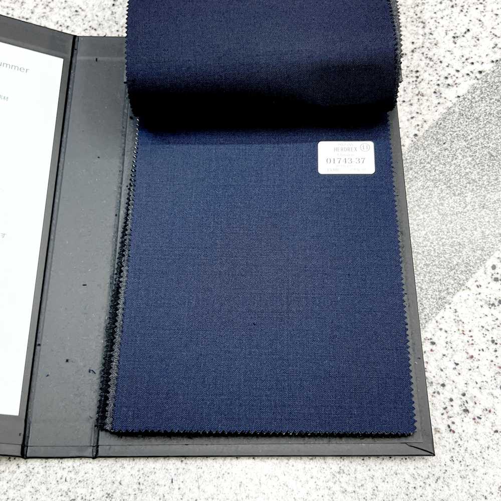 01743-37 25SSHERDREX [Classico] Laine Classico Sans Motif Bleu Marine[Textile] Kunishima Co., Ltd.