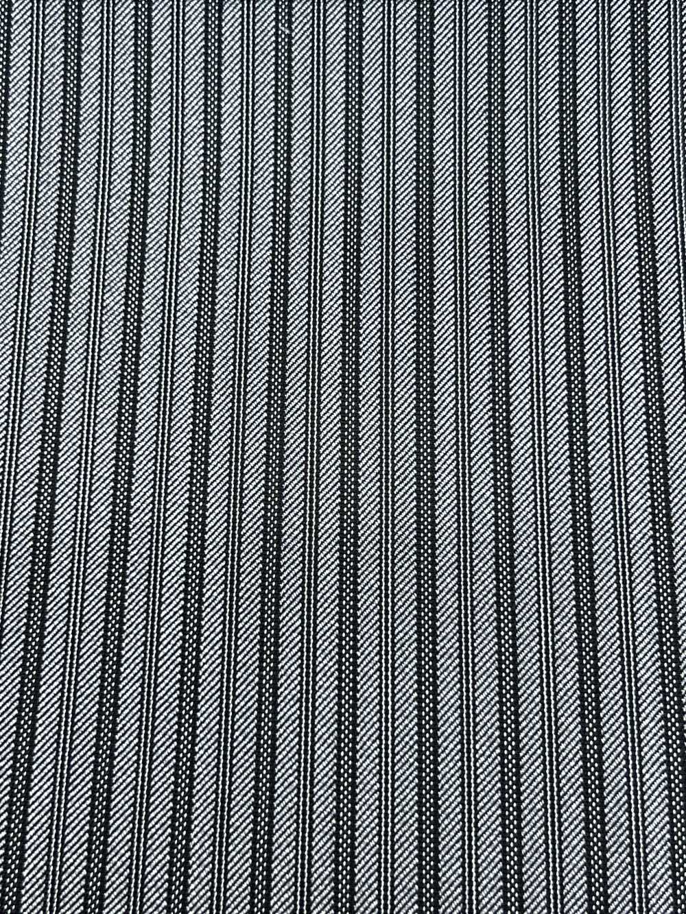896S4613 NIKKE NIKKE Rayures Noires 140 % Fil + Soie[Textile] NIKKE