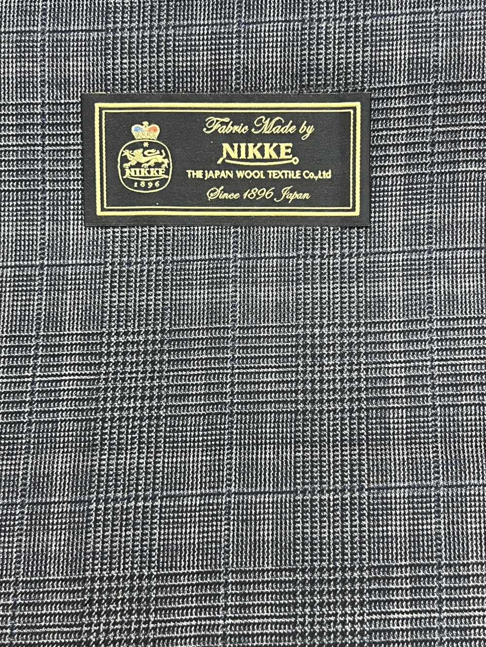896M2324-735 Fil NIKKE TRAVEL Gris à Carreaux 120 Fils[Textile] NIKKE