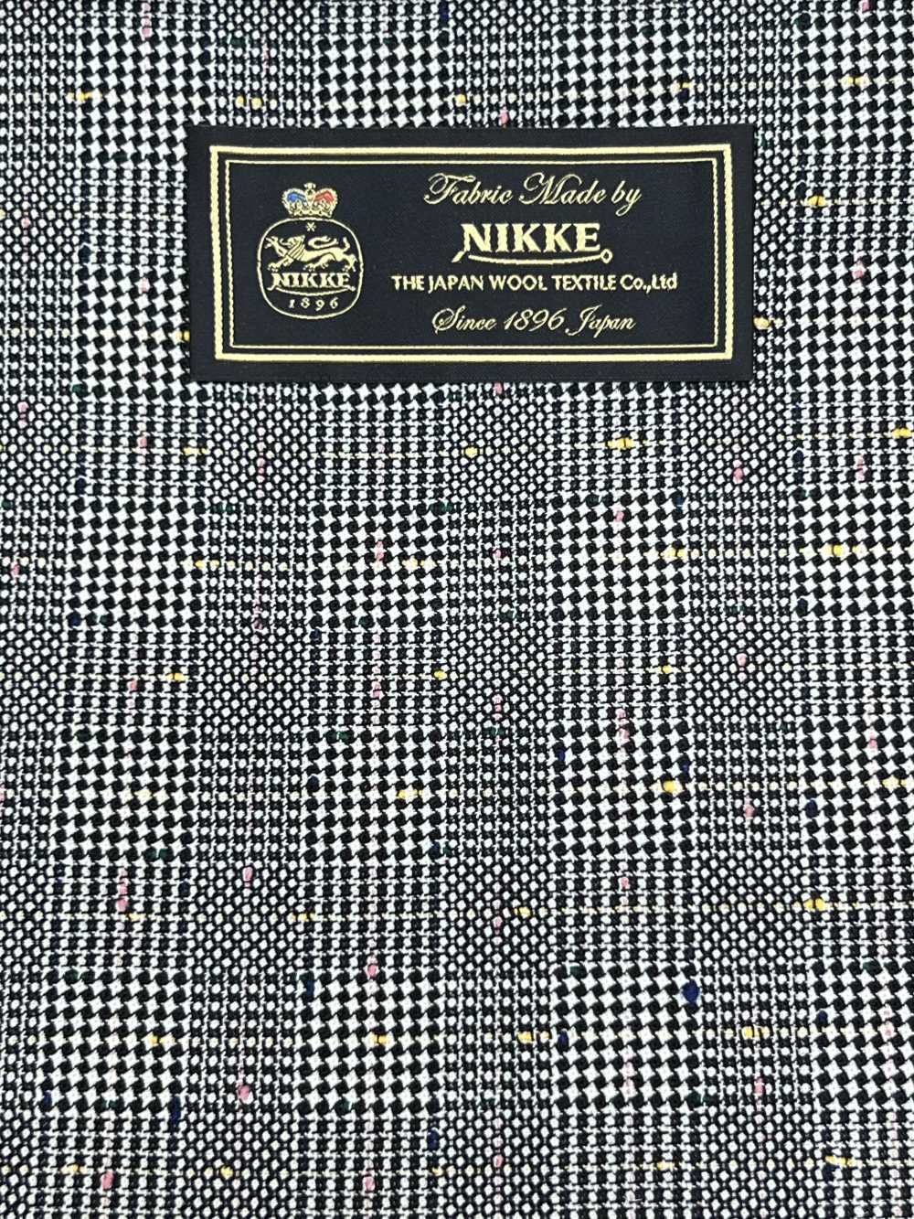 T13361-012 NIKKE DESIGN Grège Glen Check[Textile] NIKKE