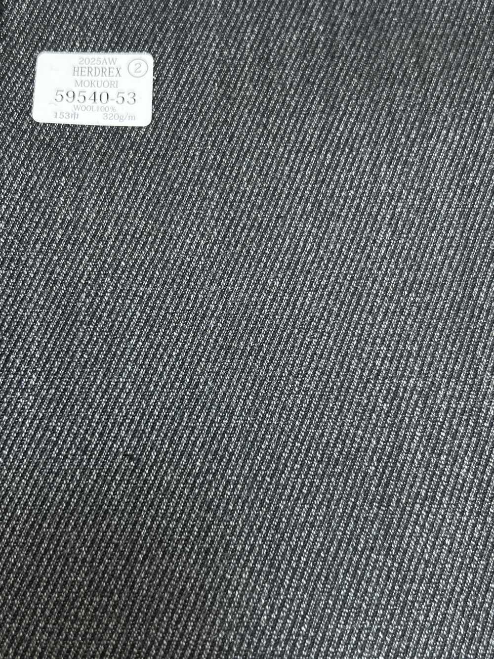 59540-53 25AW HERDREX [MOKUORI] Déodorant En Laine Sergée Mokuori Kersey[Textile] Kunishima Co., Ltd.