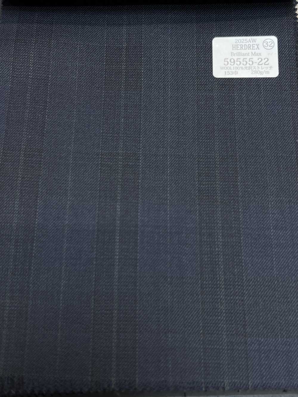 59555-22 25AW HERDREX [Brilliant Max] Brilliant Max Bleu Marine à Carreaux[Textile] Kunishima Co., Ltd.