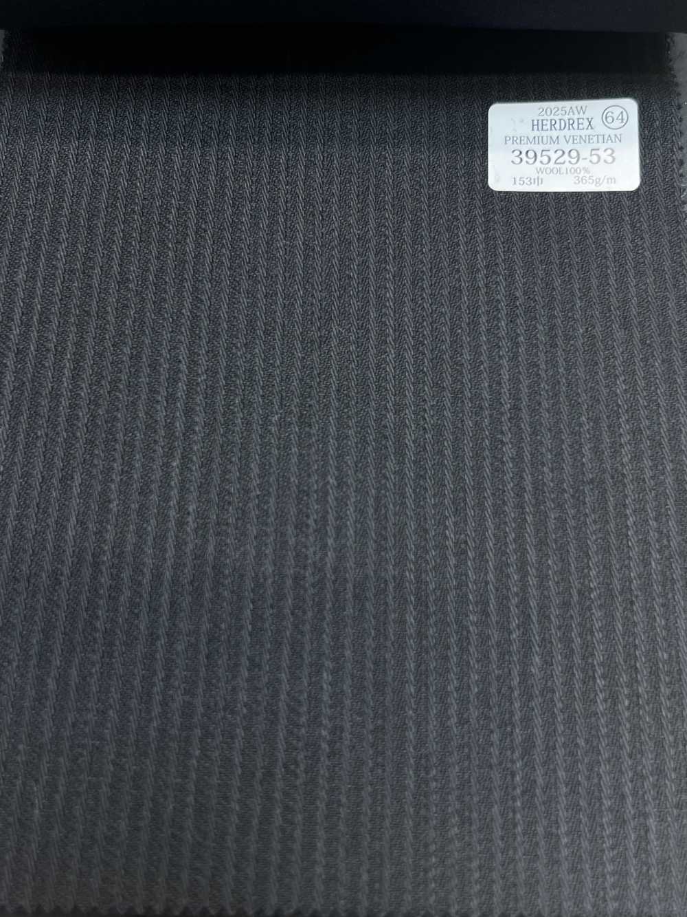 39529-53 25AW HERDREX [PREMIUM VENITIEN] Anthracite Vénitien De Qualité Supérieure Gris Céleste Rayé Gris Omb[Textile] Kunishima Co., Ltd.