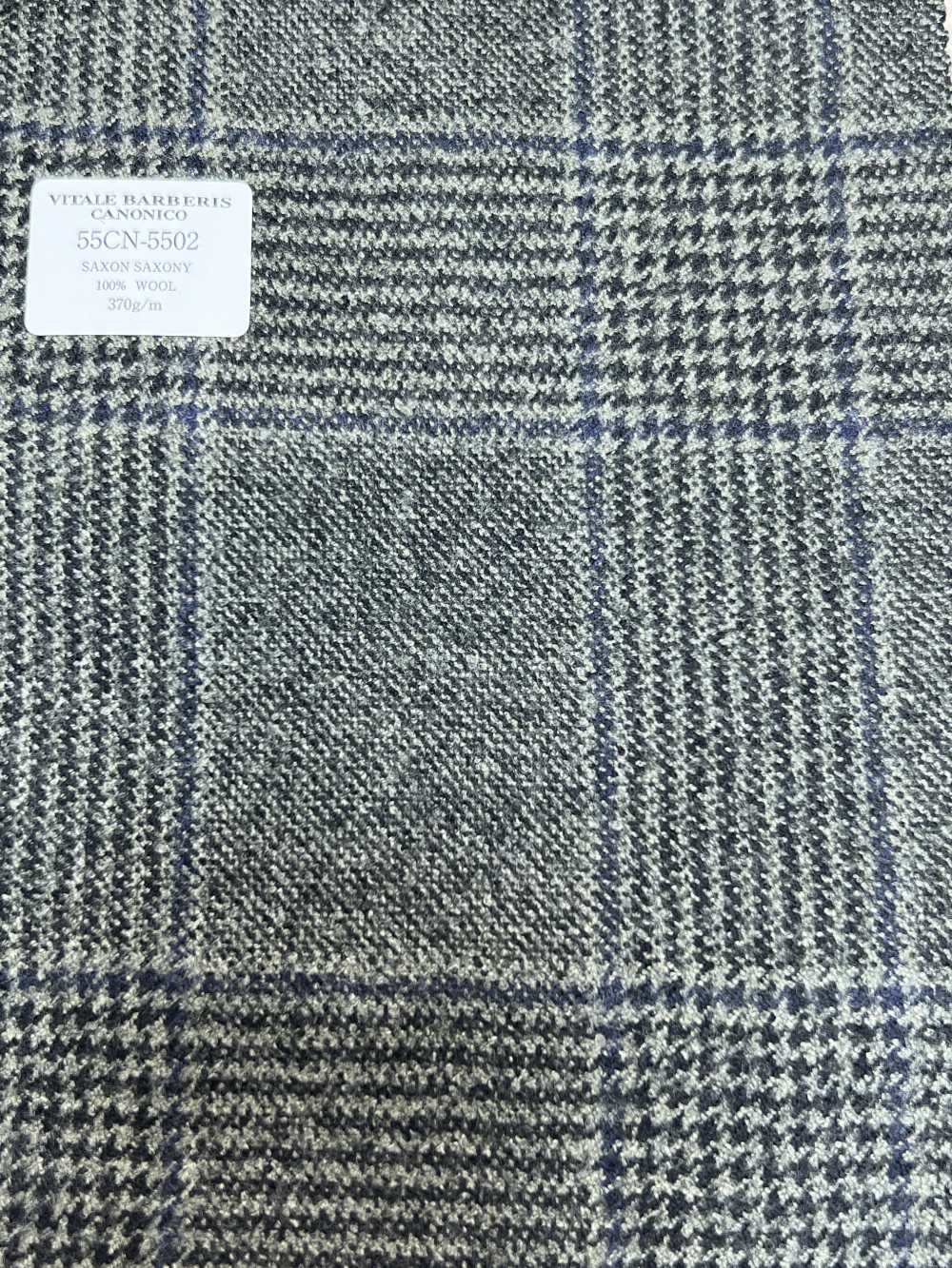 55CN5502 CANONICO SAXONY Gris à Gros Carreaux Glen[Textile] CANONIQUE