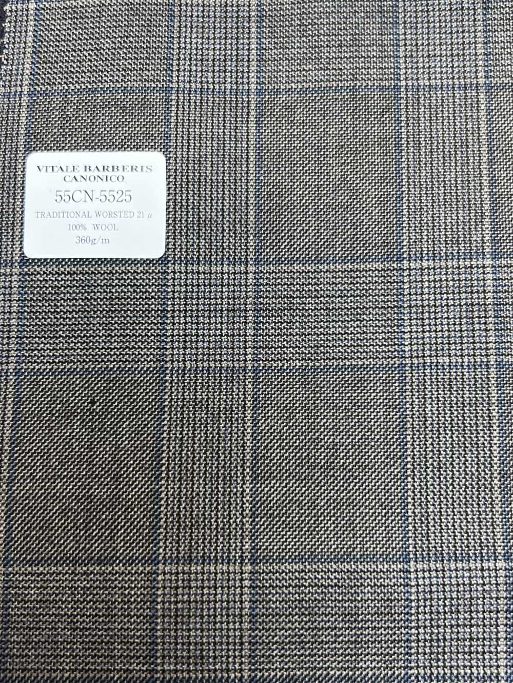 55CN5525 CANONICO TRADITIONAL PEIGNÉ 21μ Marron à Carreaux Glen[Textile] CANONIQUE