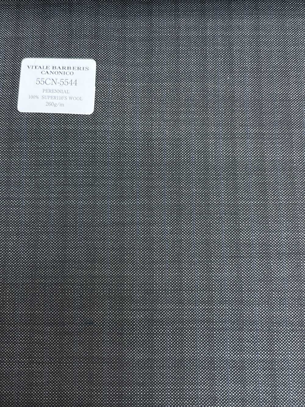55CN5544 CANONICO PERENNIAL SUPER110'S Gris Rayé[Textile] CANONIQUE