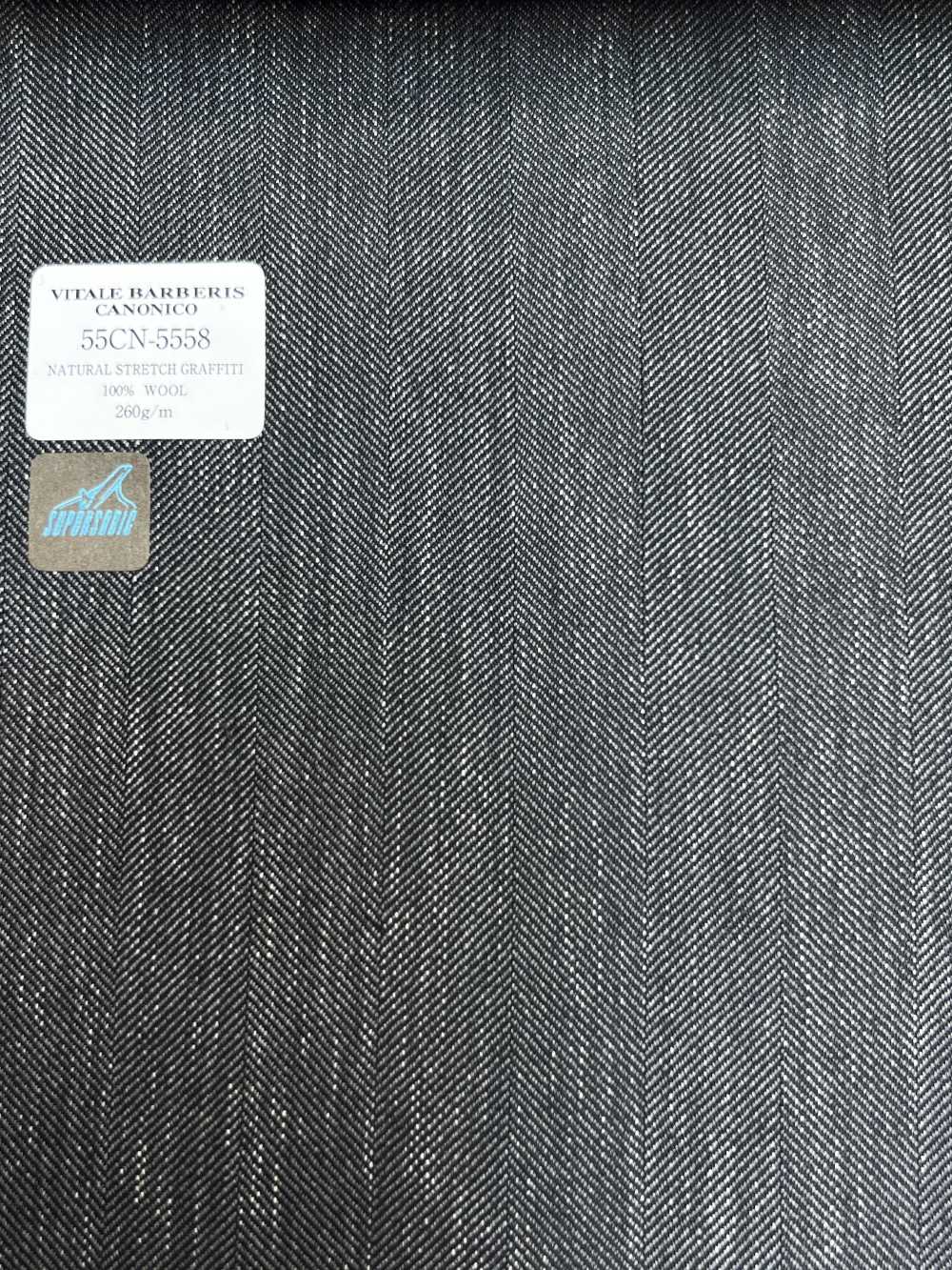 55CN5558 CANONICO NATUREL STRETCH GRAFFITTI Gris Mélange[Textile] CANONIQUE