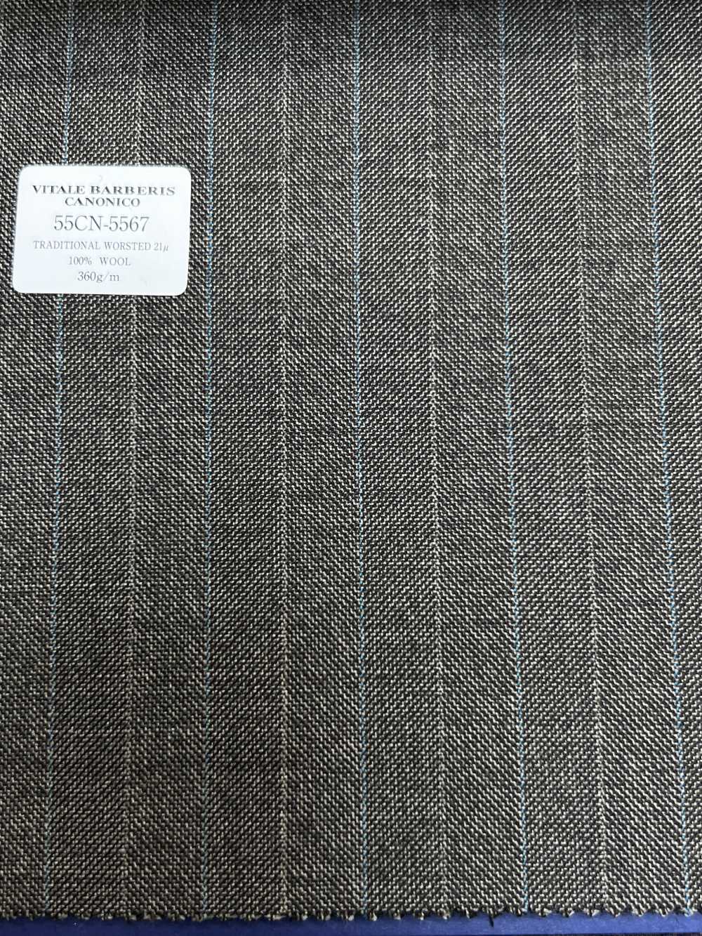 55CN5567 CANONICO TRADITIONAL WORSTED 21μ Beige à Rayures Alternées[Textile] CANONIQUE