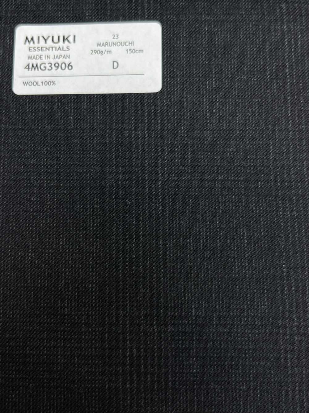 4MG3906 25AW MARUNOUCHI Glen Check Anthracite Gris Ciel[Textile] Filatures De Laine Miyuki